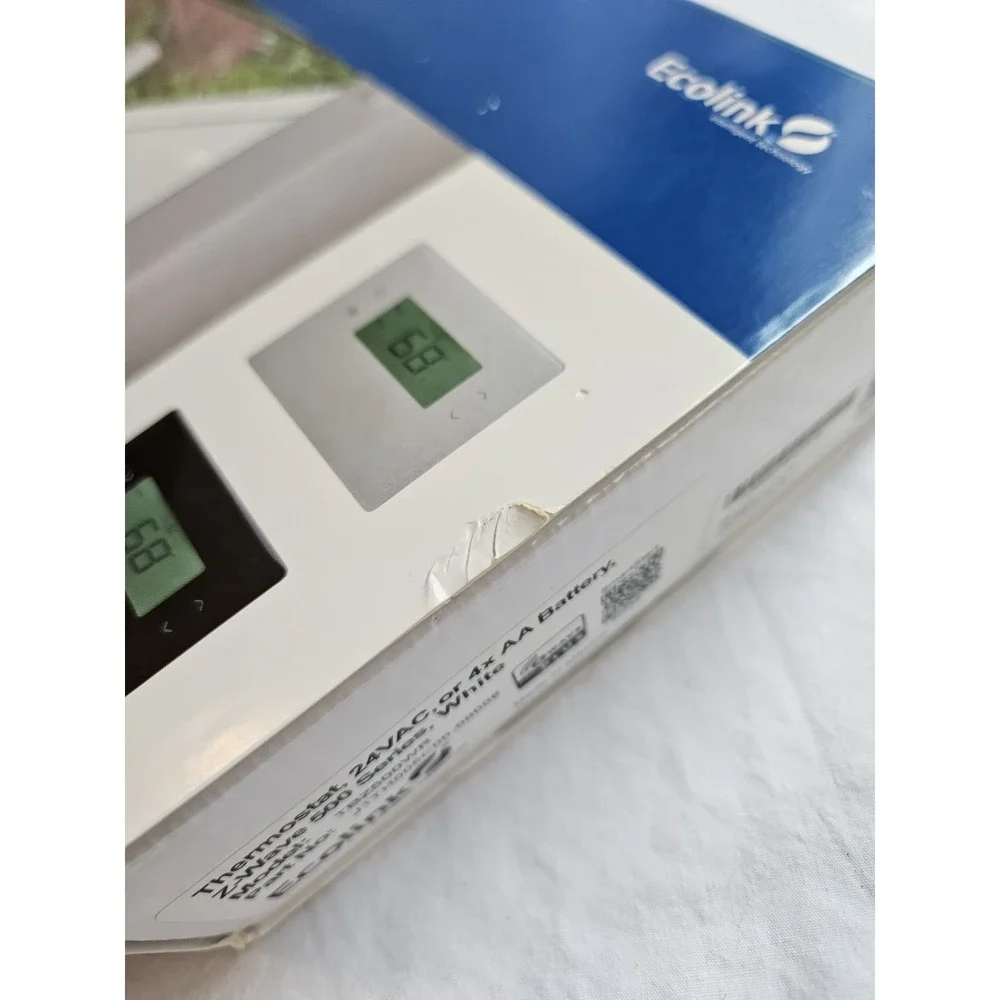 Ecolink Z-Wave Smart Thermostat TBZ500 Digital Display Programmable Wall-Mounted